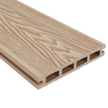 Outdoor WPC Deck Weather Resistant Groove 3D Embossing Board WPC Decking
